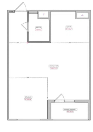 продажа однокомнатной квартиры номер A-174236 в Приморском районе, фото номер 7